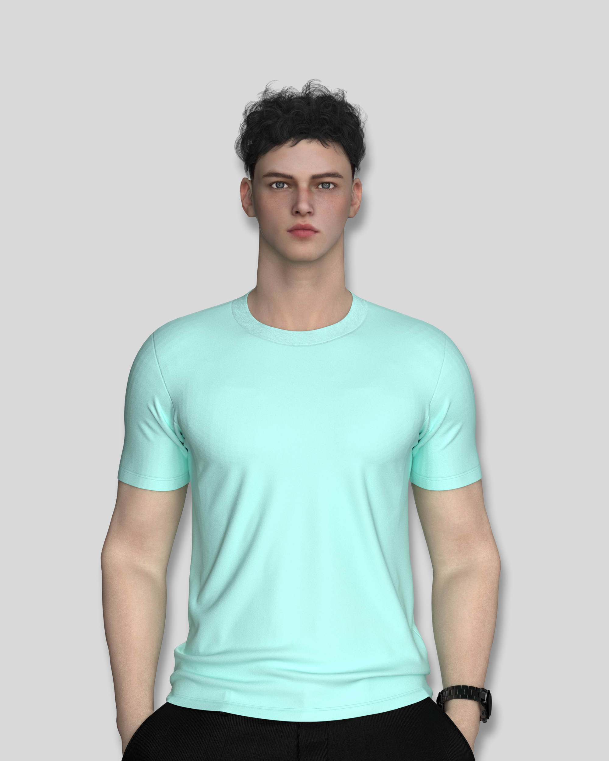 Arav Mint Stretch Unisex T-Shirt