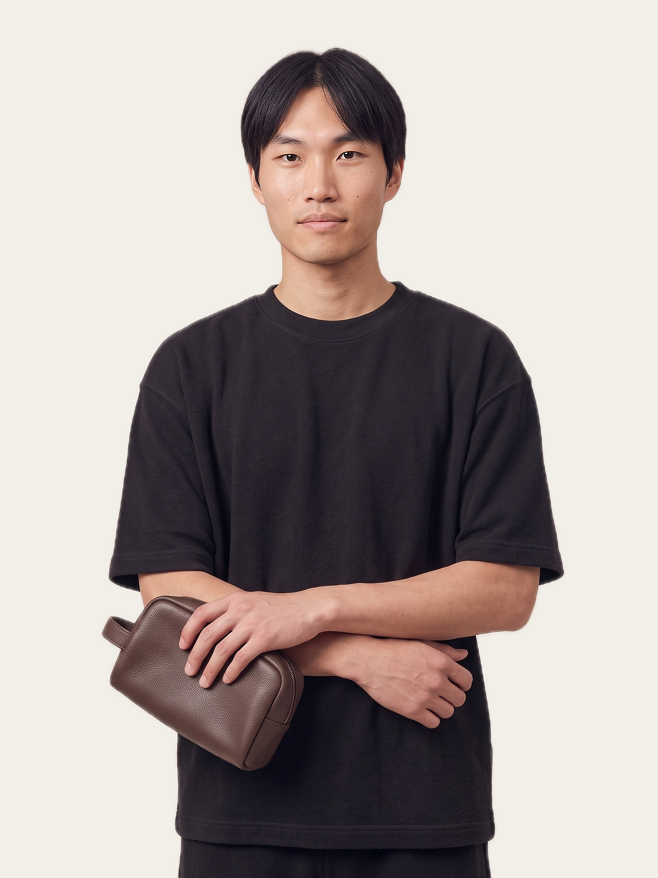 LOOP Oversized Tee in Noor Black