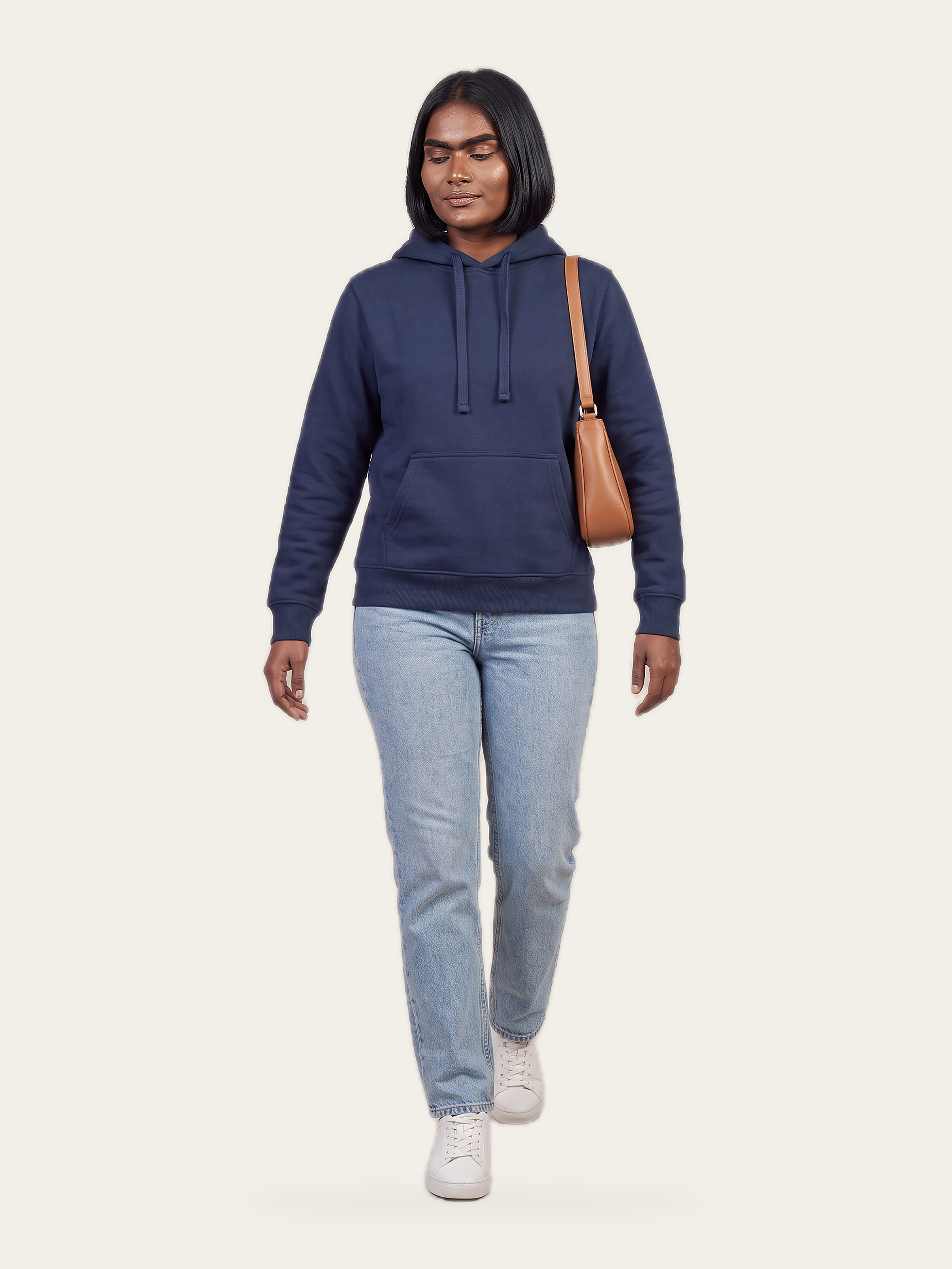 ORIGINAL Hoodie in Neel Blue, front, in a unisex regular fit