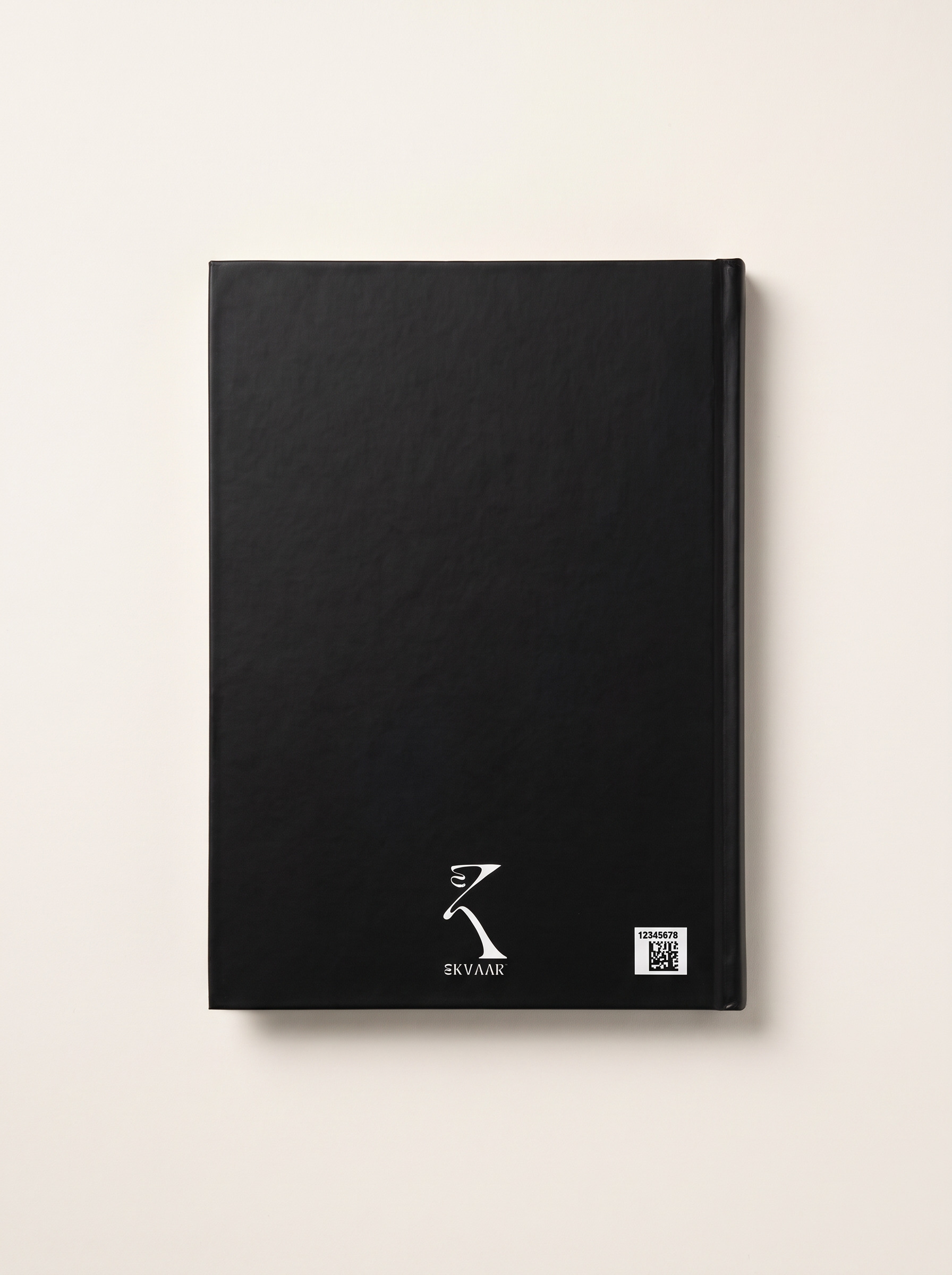 EKVAAR Original Notebook, product photo, back view