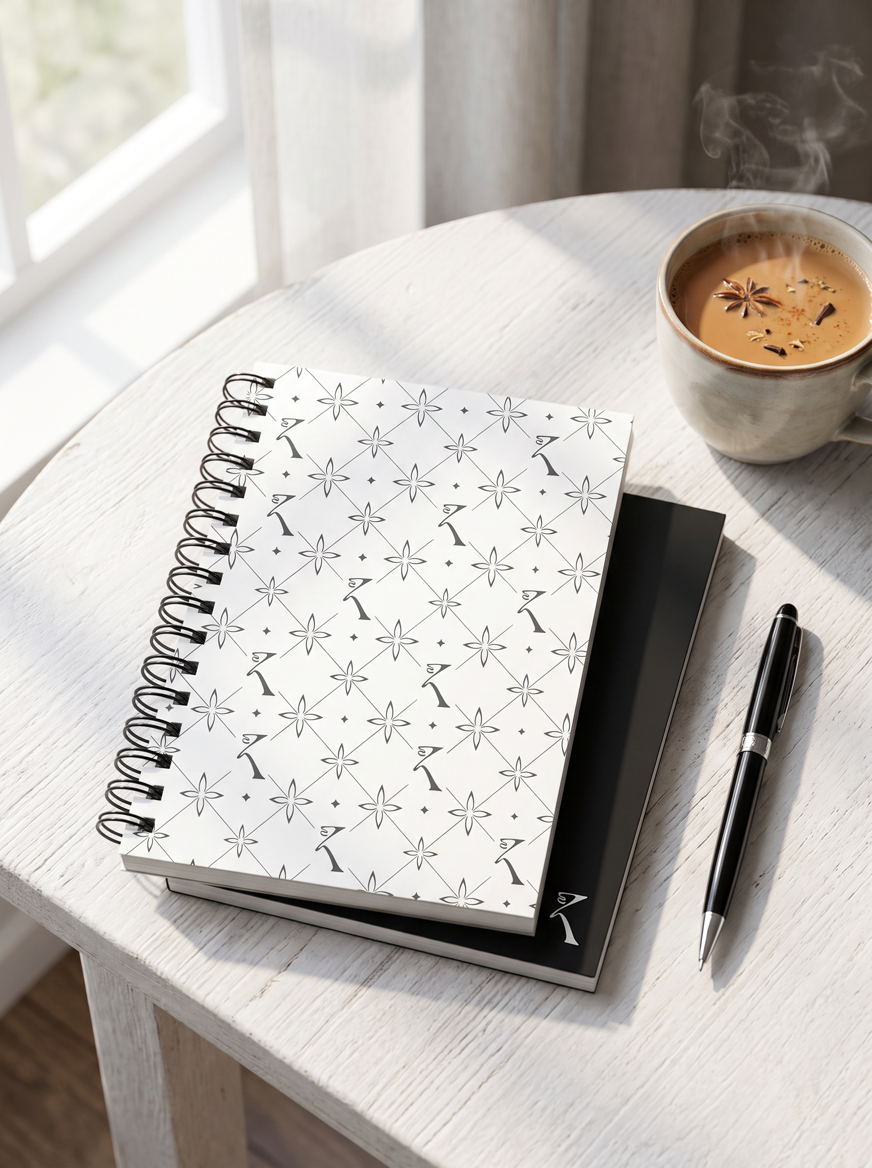 Original Notepad in Rui White on a desk, an Origins piece under ₹600
