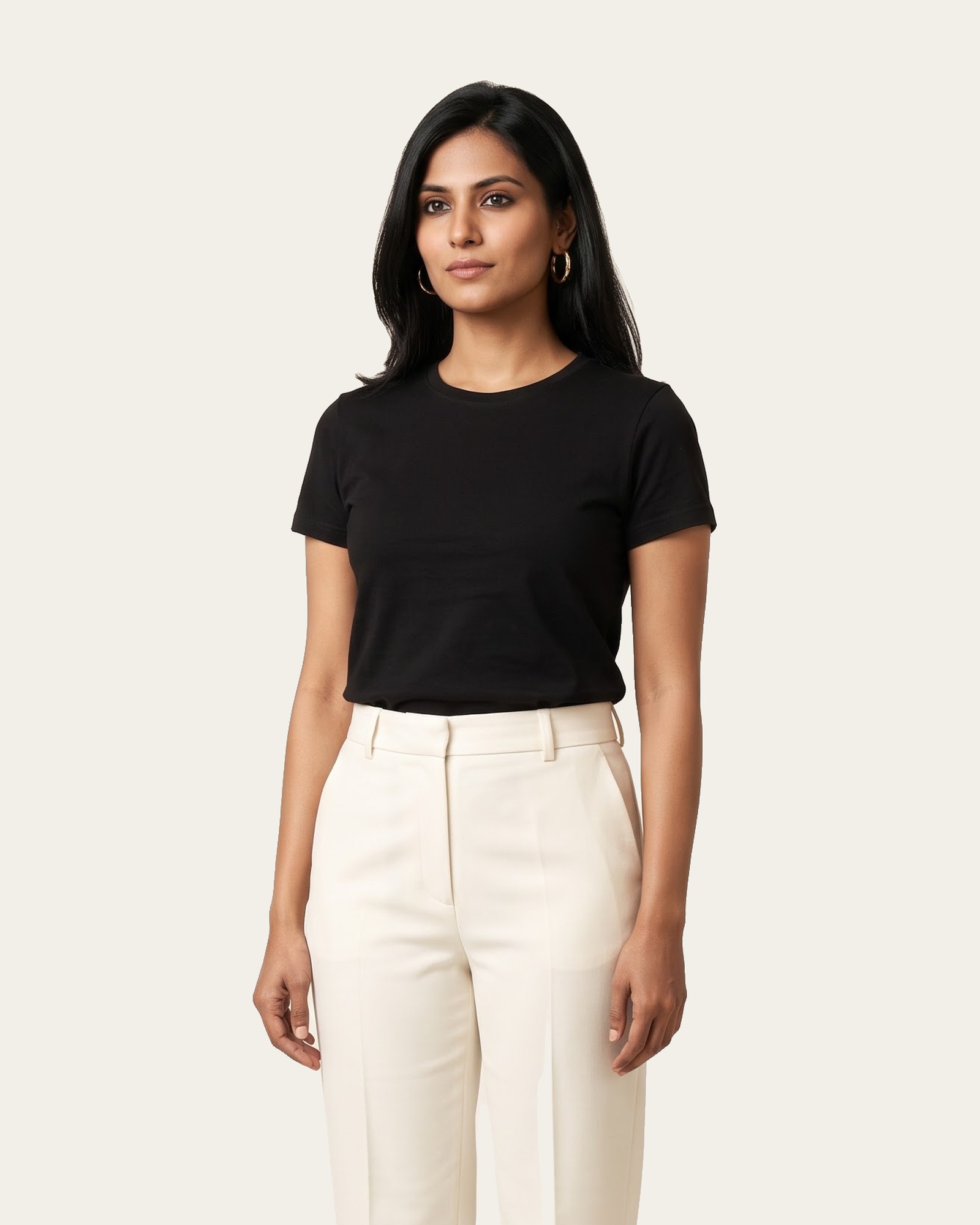 CORE Crew Tee, a regular fit measured as described in this size guide