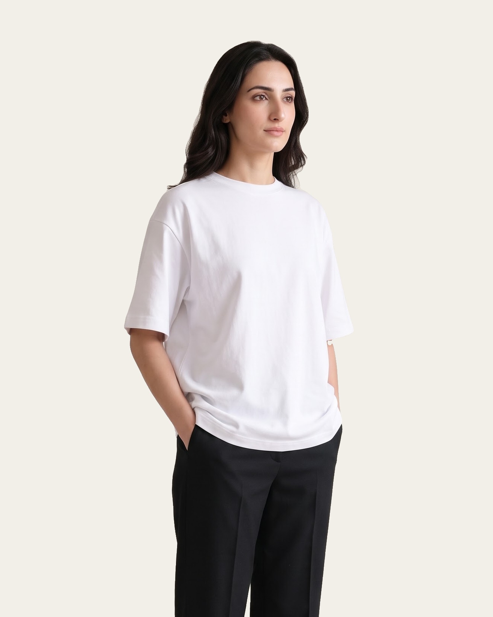 FORM oversize T-shirt with dropped shoulders