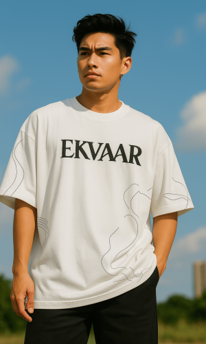 Black & Beige Minimalist Simple Graffiti Bear Logo